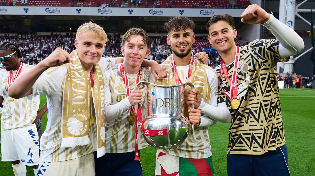 Victor Froholdt, Oliver Højer, Amin Chiakha og Oscar Buur Victor Froholdt, Oliver Højer, Amin Chiakha og Oscar Buur