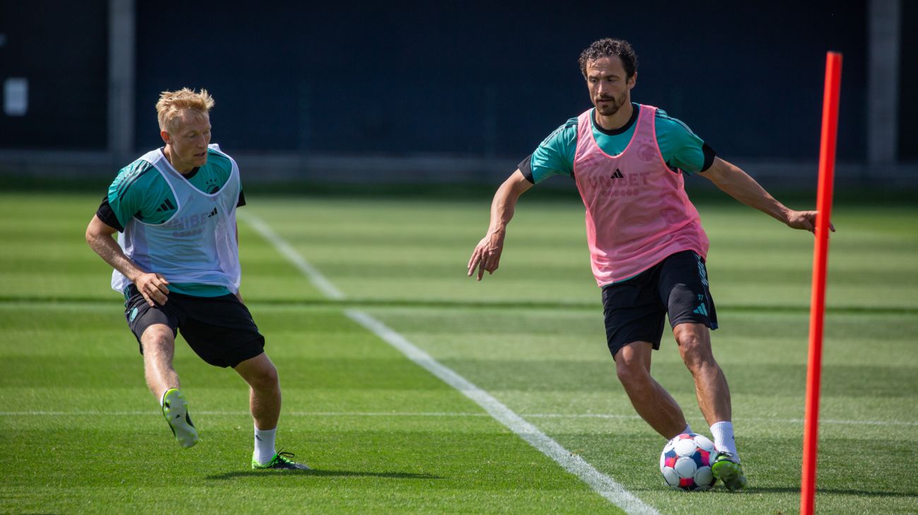 Thomas Delaney og Birger Meling Thomas Delaney og Birger Meling