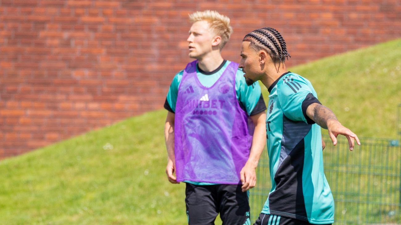 Jordan Larsson og Birger Meling Jordan Larsson og Birger Meling