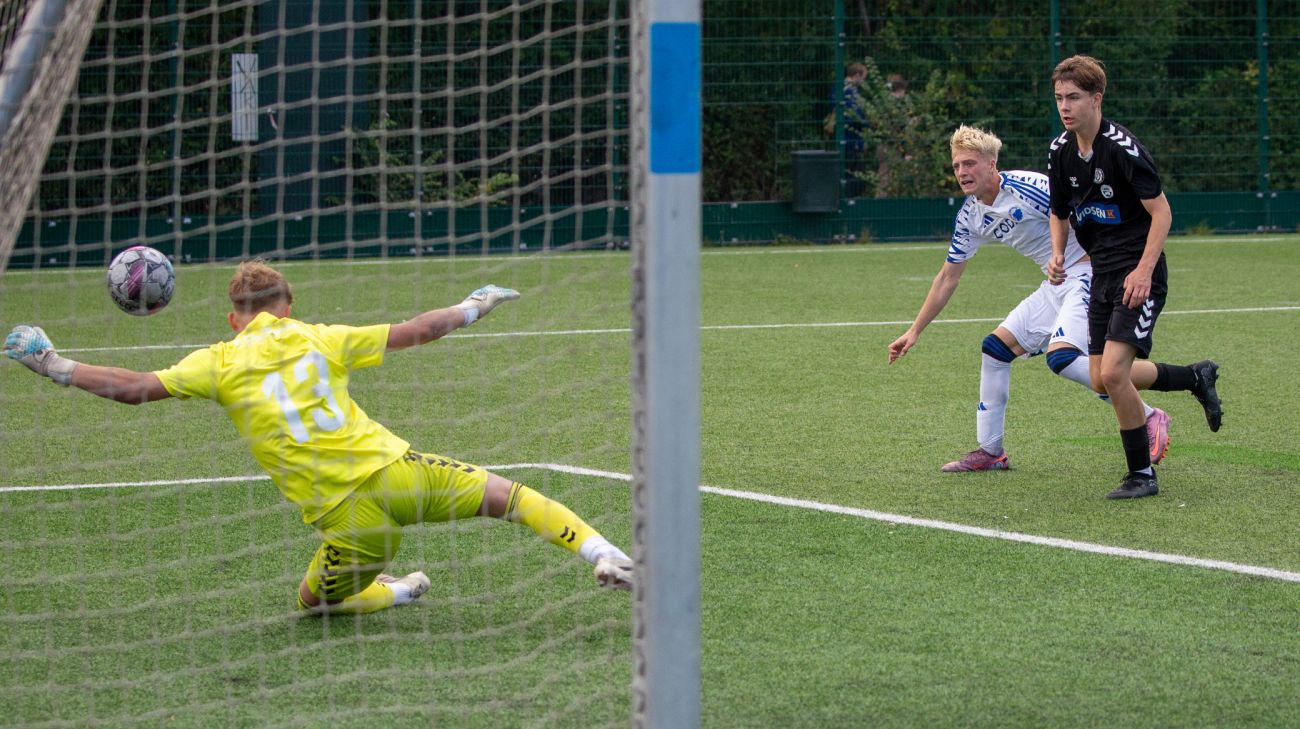 Teo Reeh scorer for FCK U17 mod Sønderjyske Teo Reeh scorer for FCK U17 mod Sønderjyske
