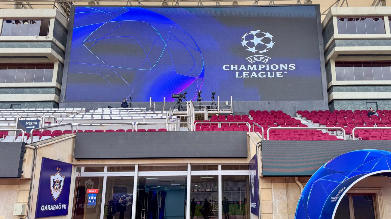 Stor lystavle på Tofiq Behramov Stadion