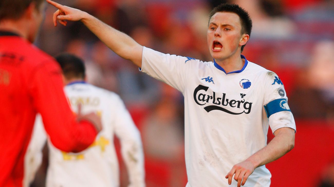 William Kvist i hans første kamp som F.C. København-anfører