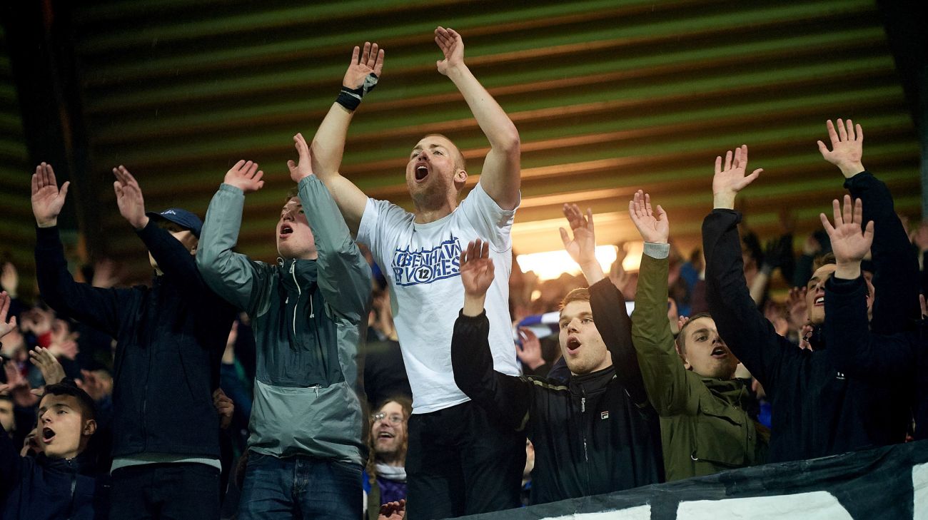 FCK-fans i Esbjerg