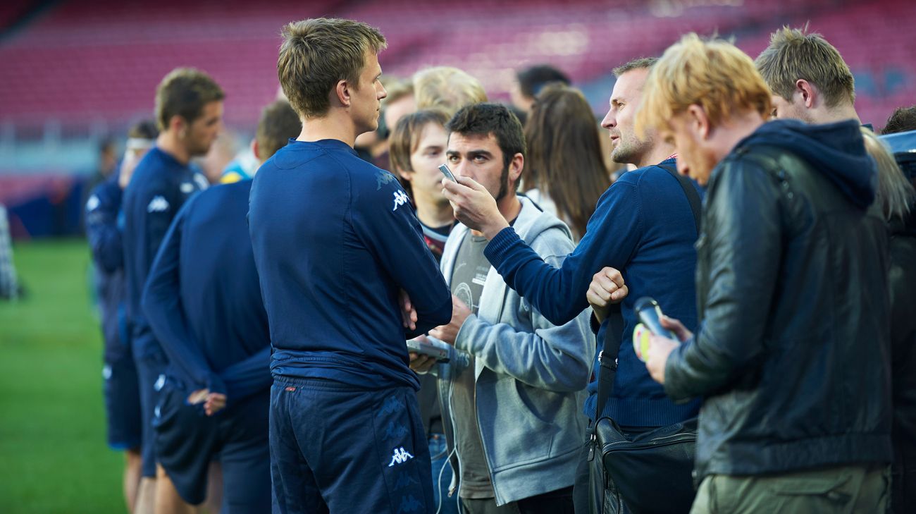 Spilerinterview på Camp Noua