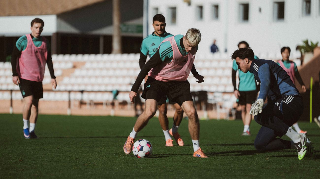 Træning på Marbella Football Center