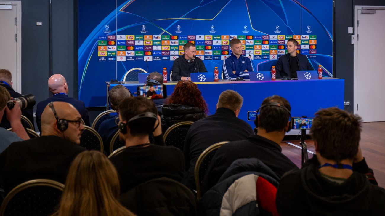 F.C. København pressekonference i Parken
