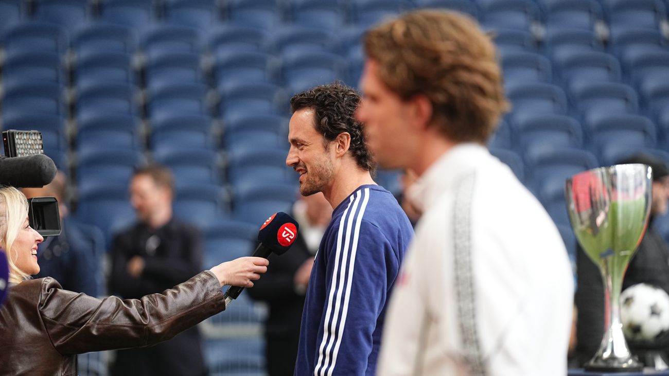 Pressekonference i Parken før pokalfinalen