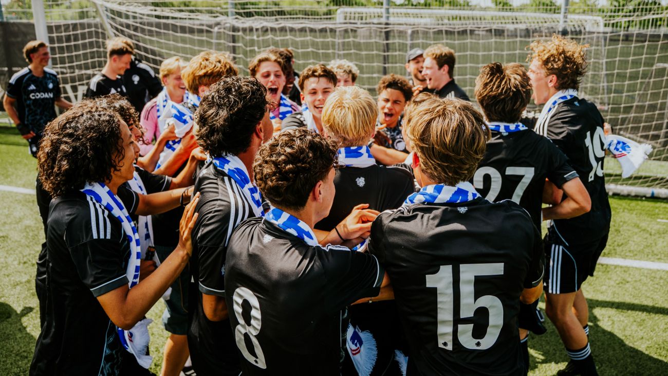 U17 jubler over mesterskabet