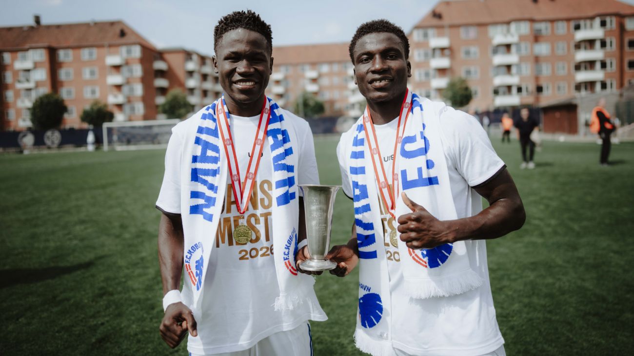 Gambianerne Sheikh Jaw og Mustapha Nyassi scorede henholdsvis to og et mål