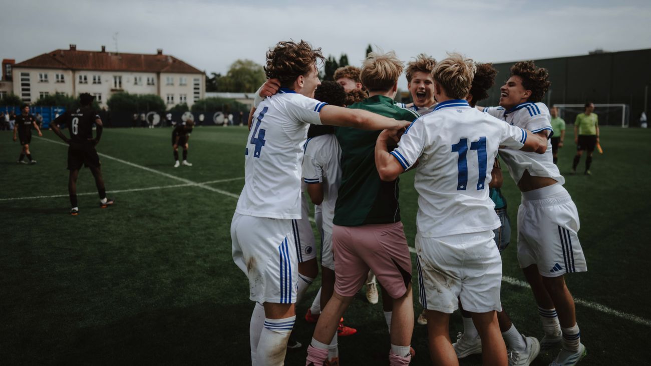 U19 fejrer mesterskabet