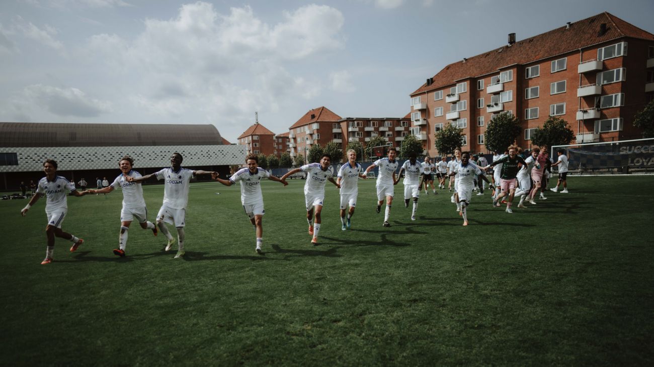 U19 fejrer mesterskabet