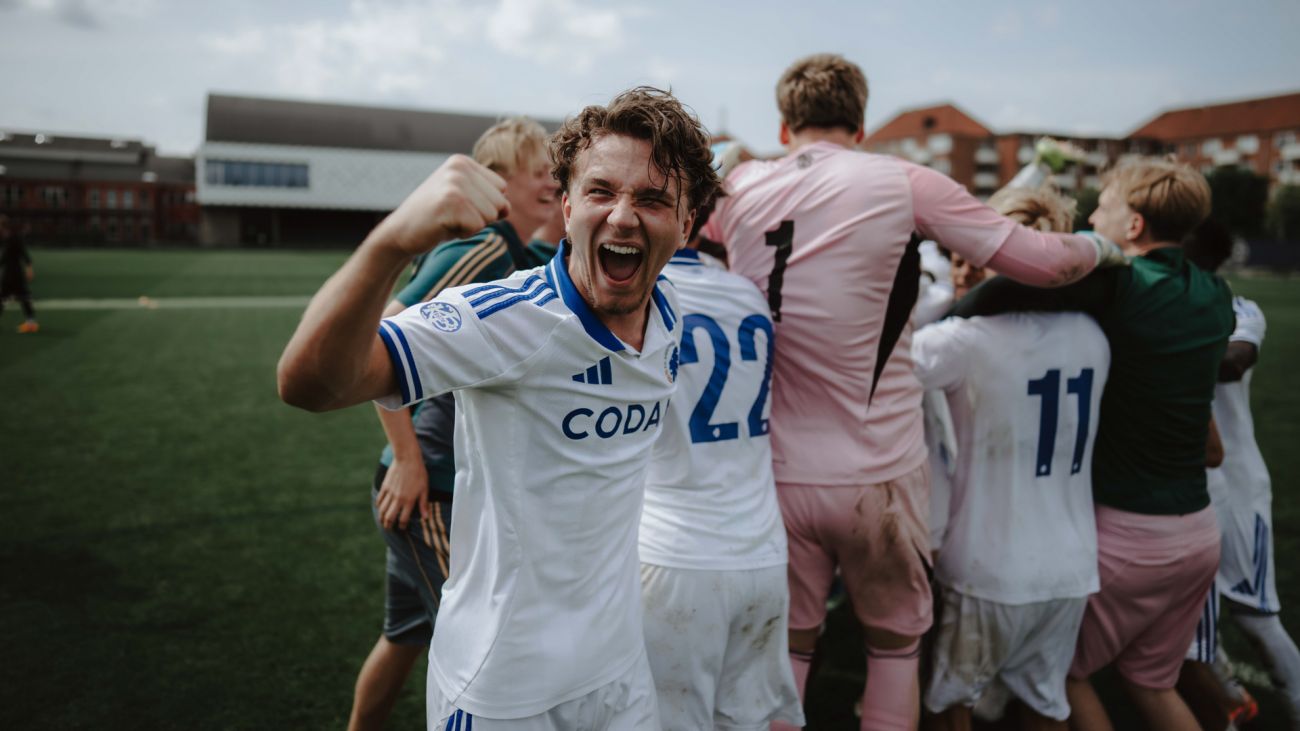 U19 fejrer mesterskabet