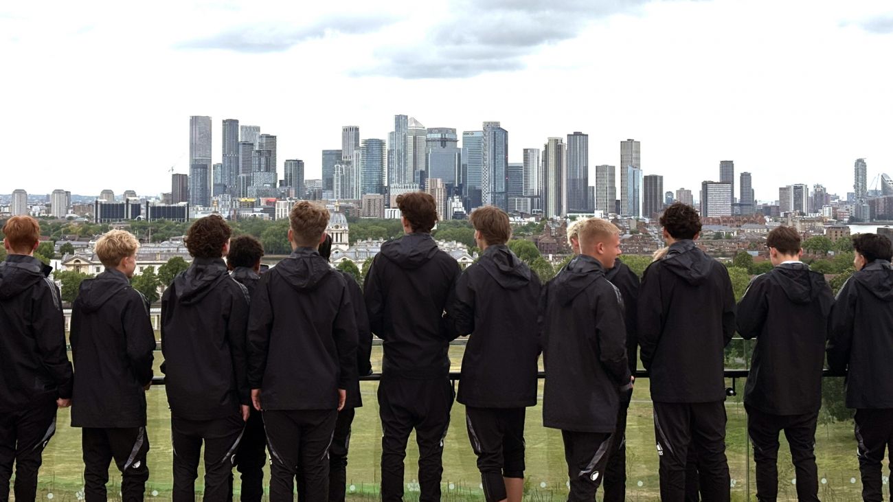 U15 på træningstur til London
