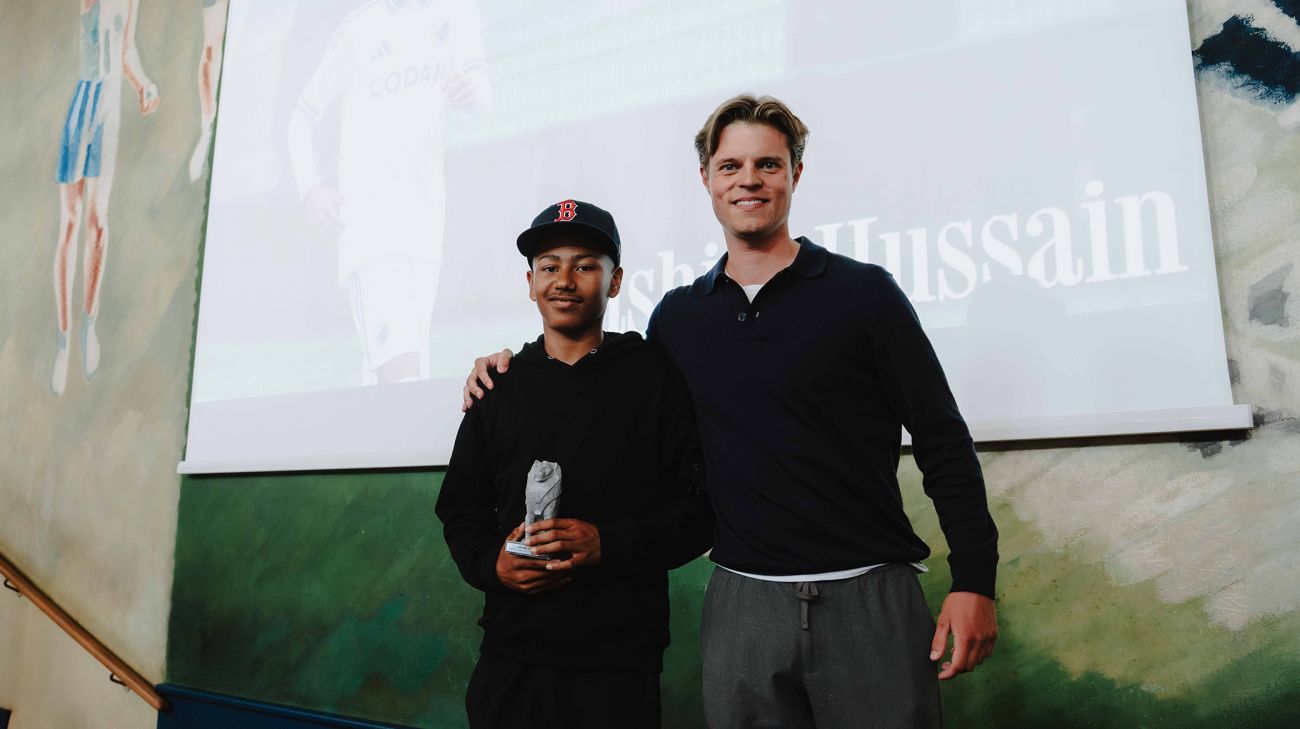 Hashim Hussein blev årets U14-spiller