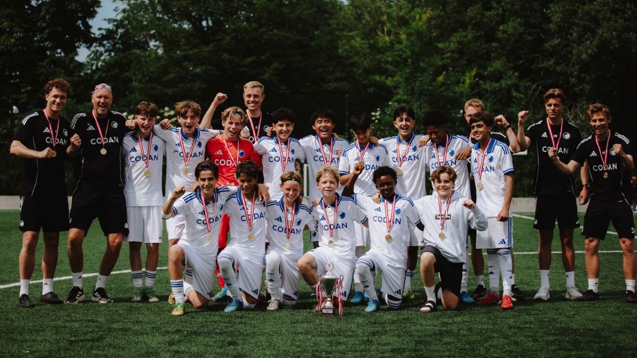 F.C. Københavns U14-hold vandt Drenge Liga Øst 2025/26
