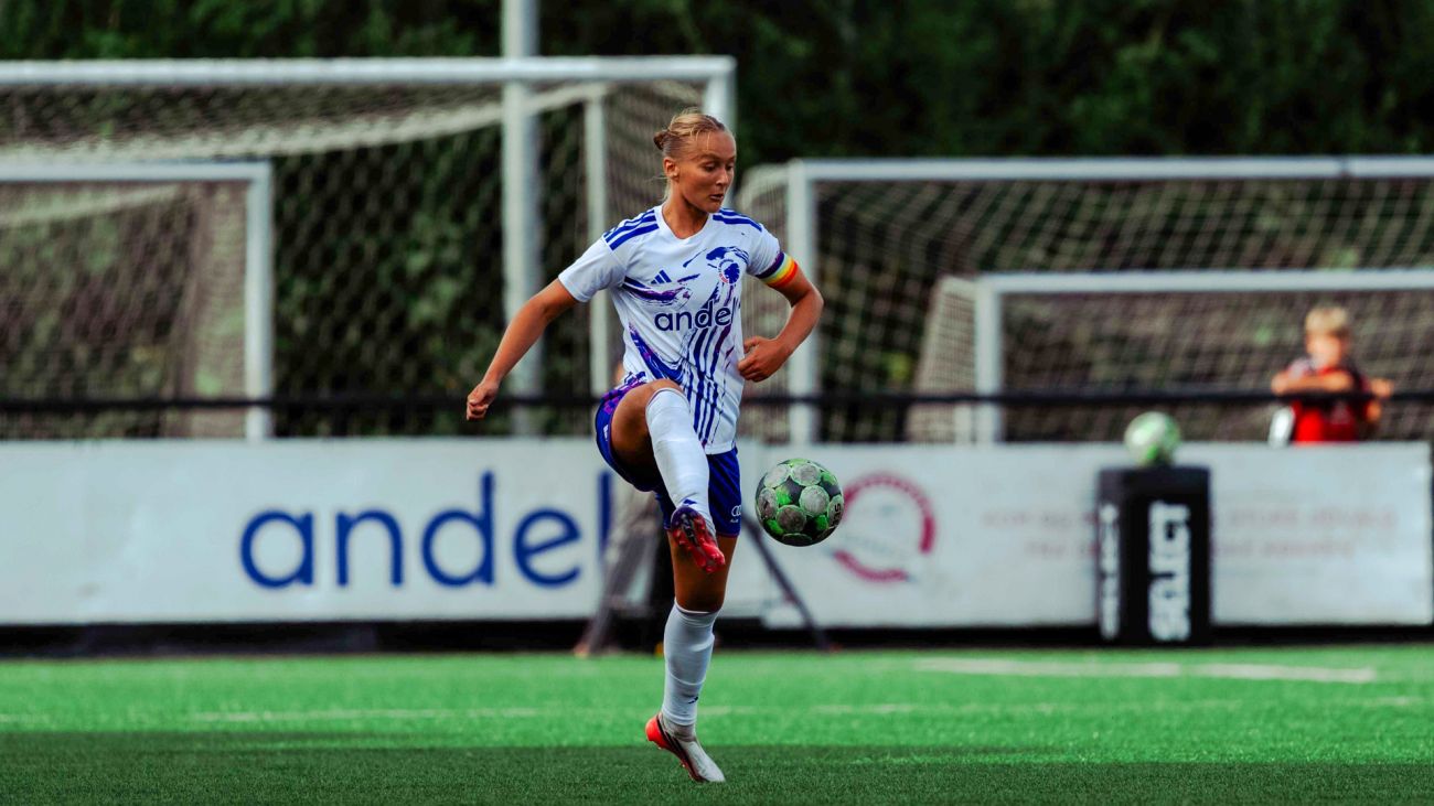 F.C. Københavns løvinders anfører Ida Skovbo