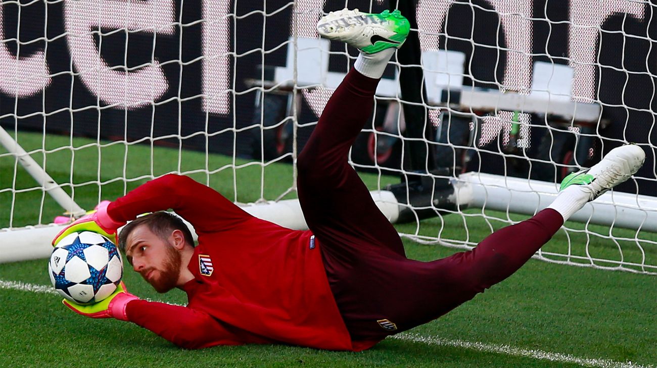 Atléticos slovenske keeper Jan Oblak