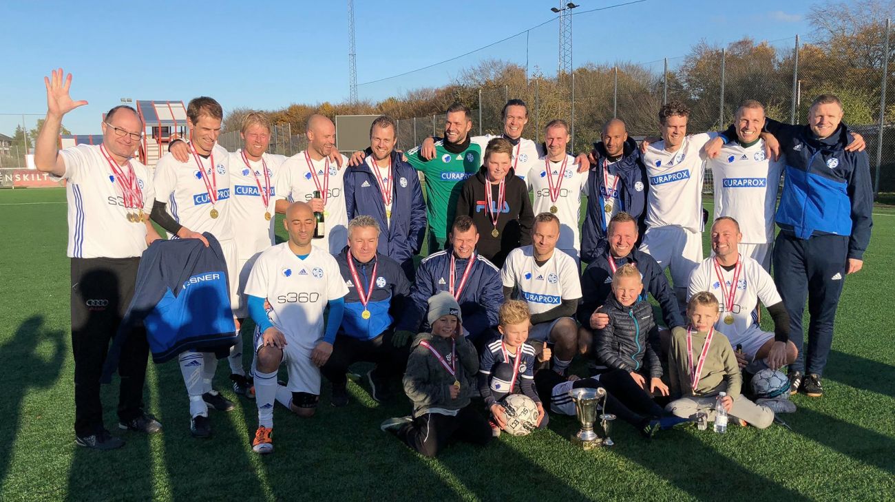 Oldboys danske mestre for 5. år i træk Oldboys danske mestre for 5. år i træk