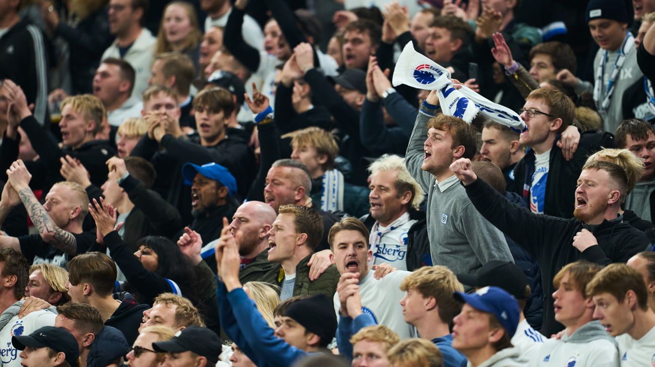 FCK-fans i Parken