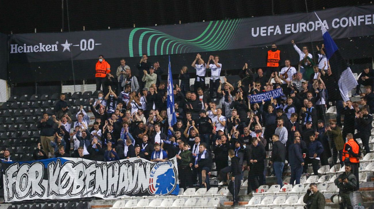 FCK-fans i Thessaloniki