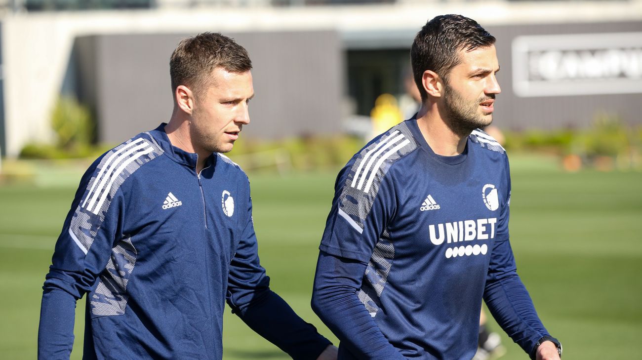 Lukas Lerager og David Khocholava Lukas Lerager og David Khocholava