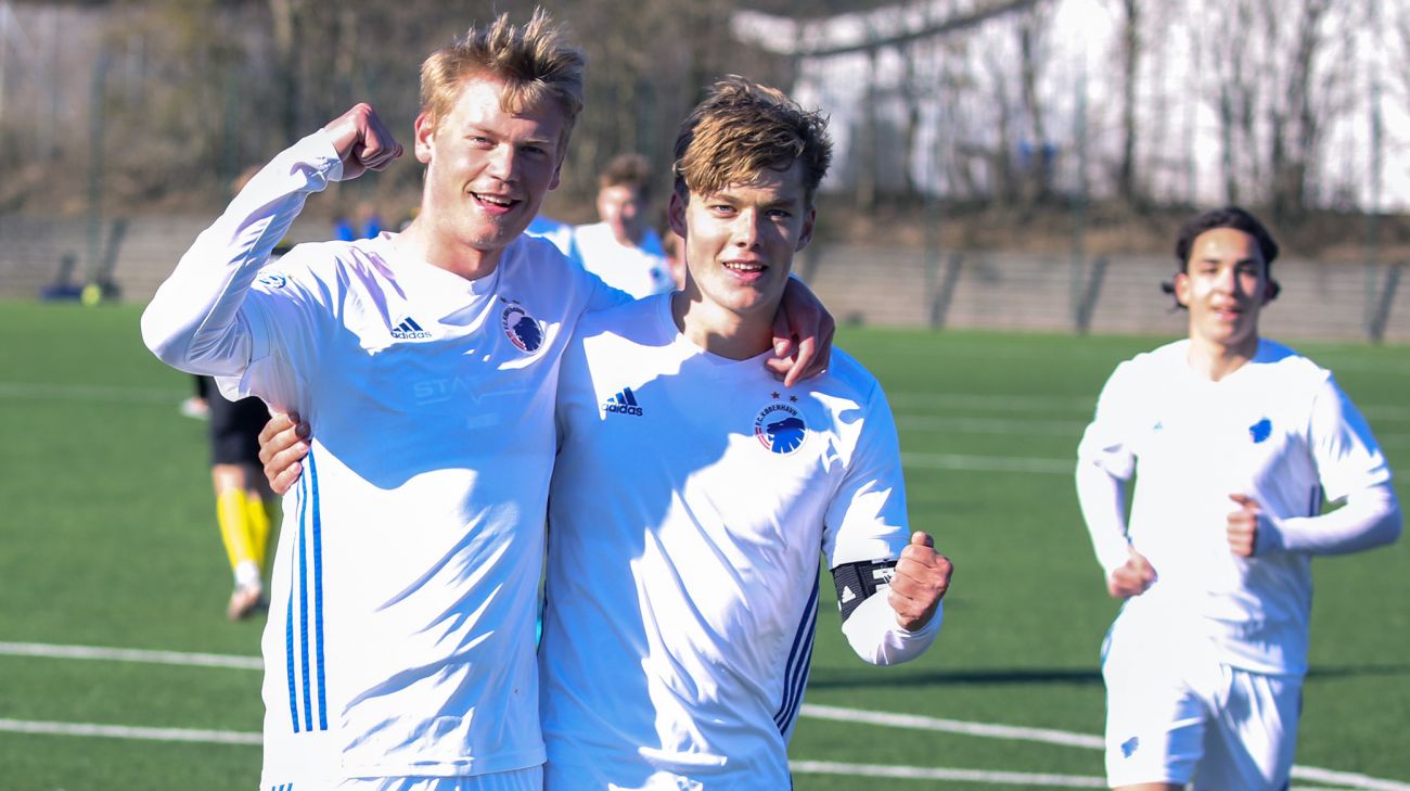 Orri Óskarsson og Daniel Haarbo Orri Óskarsson og Daniel Haarbo