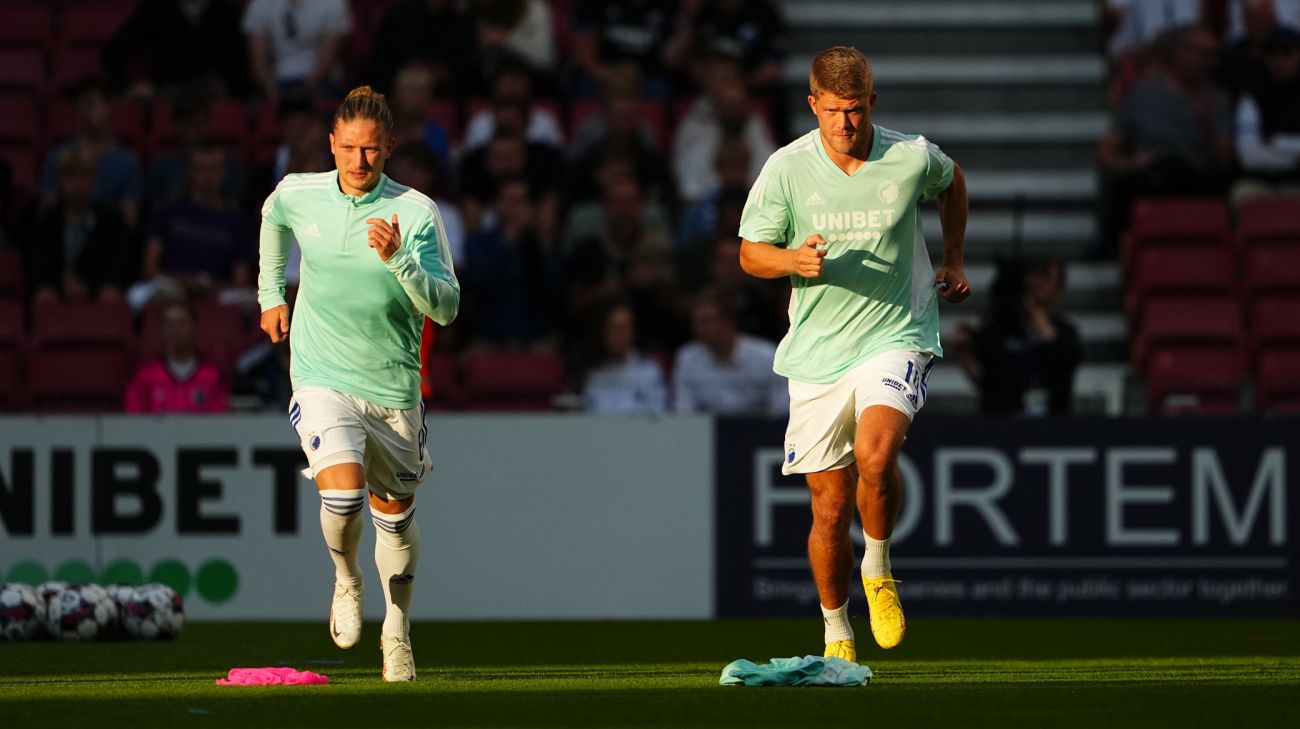 Christian Sørensen og Andreas Cornelius