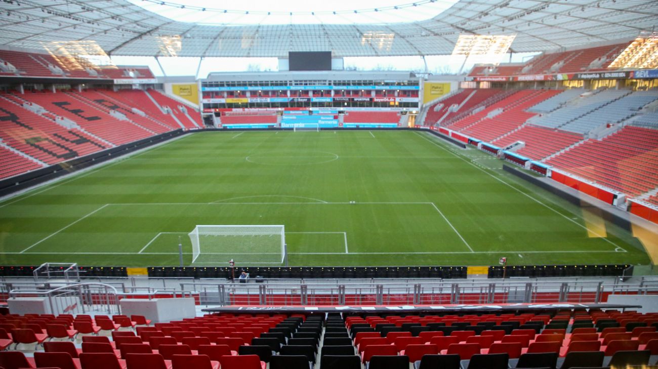 Bay Arena i Leverkusen Bay Arena i Leverkusen