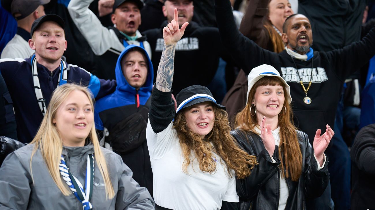 FCK-fans i Parken