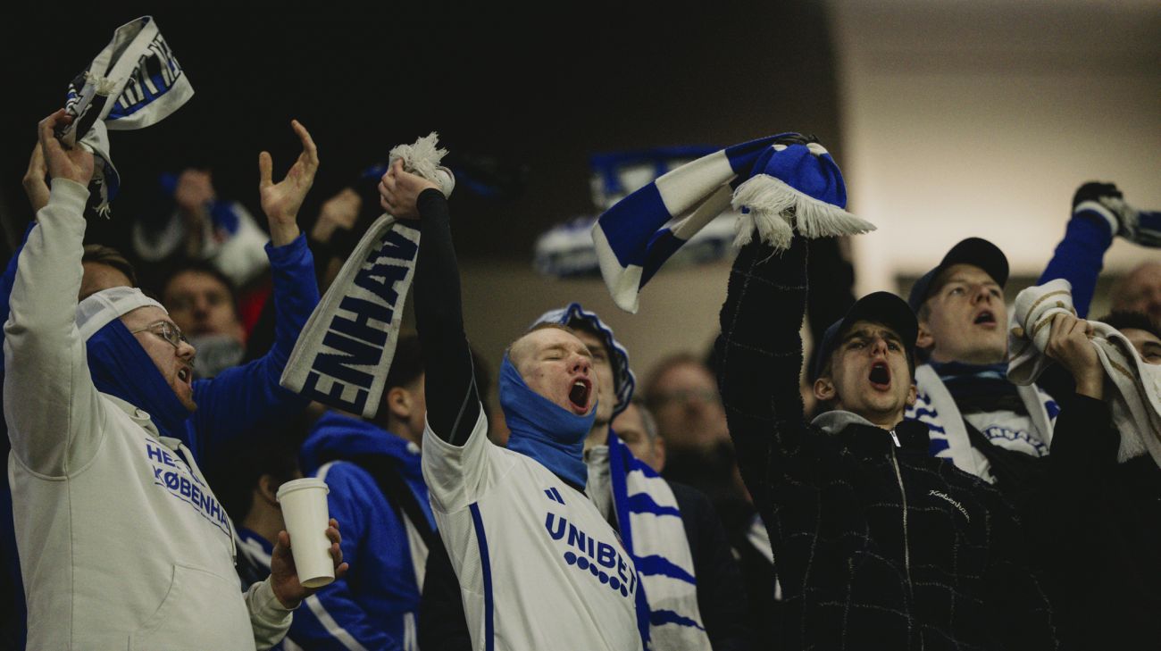 FCK-fans i Manchester