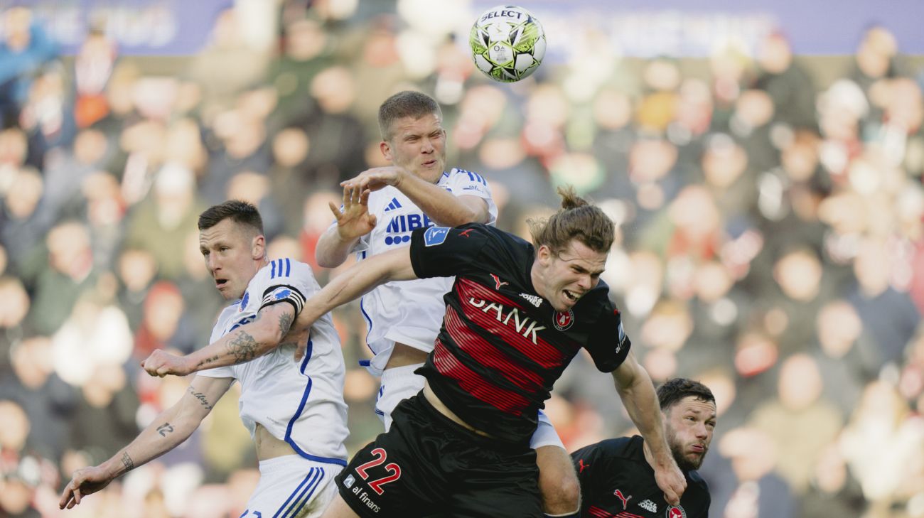 Lukas Lerager og Andreas Cornelius