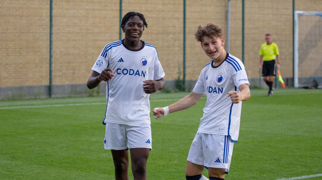 Rolex Kingdom og Louie Heriba, F.C. København U15 Rolex Kingdom og Louie Heriba, F.C. København U15