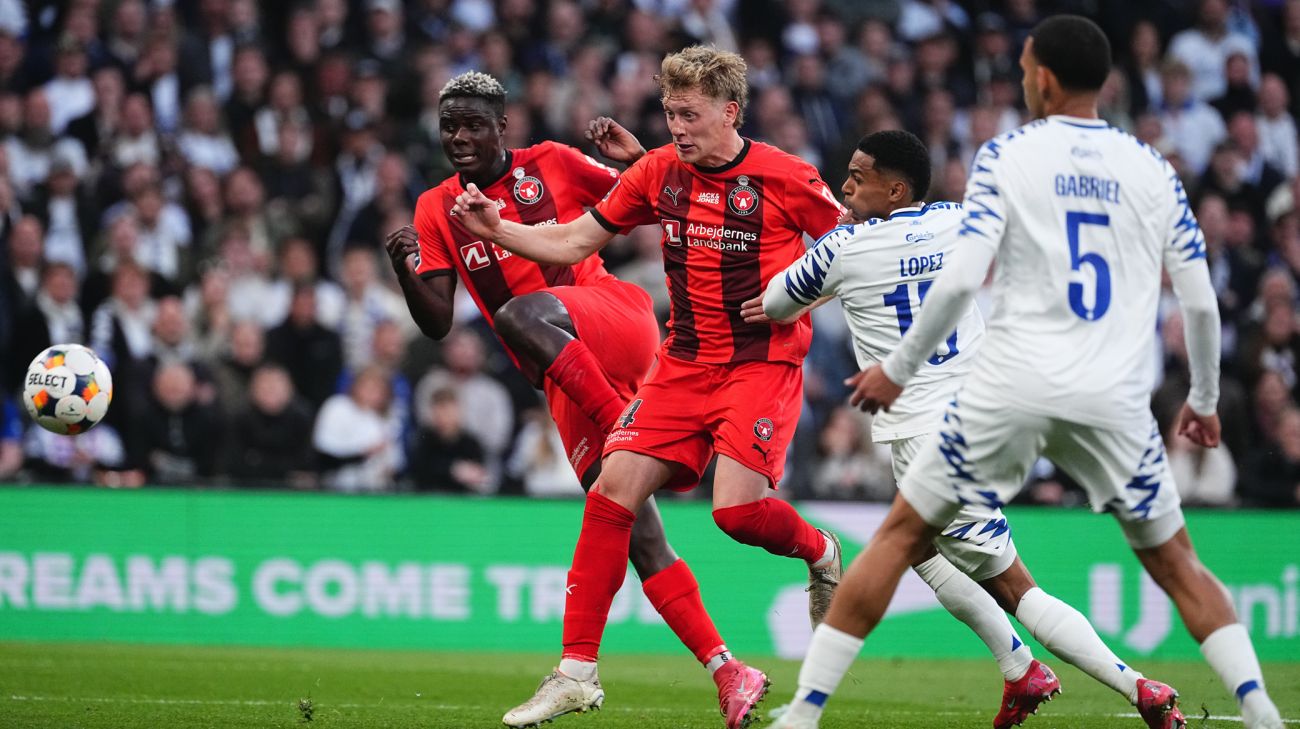 Oliver Sørensen bringer FC Midtjylland foran Oliver Sørensen bringer FC Midtjylland foran