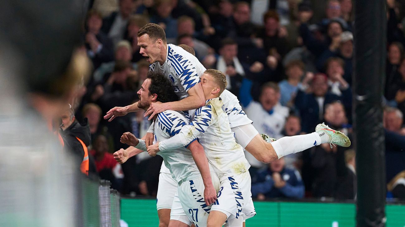 Jubel efter scoring Jubel efter scoring