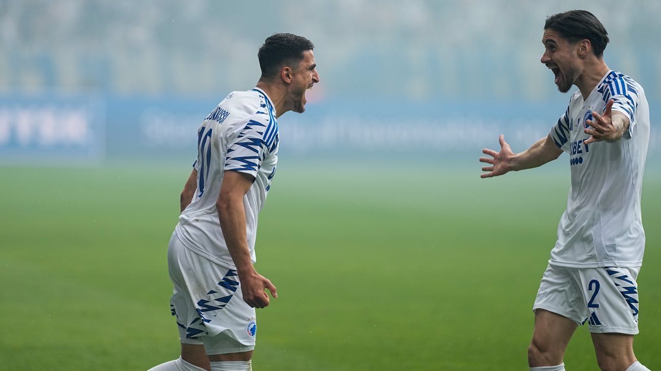 Mohamed Elyounoussi og Kevin Diks Mohamed Elyounoussi og Kevin Diks
