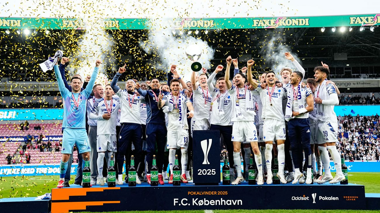 Danske pokalvindere 2025