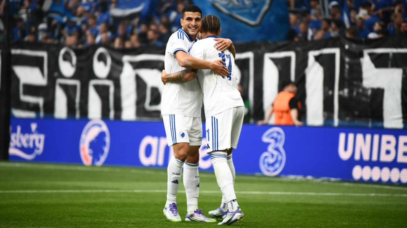 Mohamed Elyounoussi og Jordan Larsson Mohamed Elyounoussi og Jordan Larsson