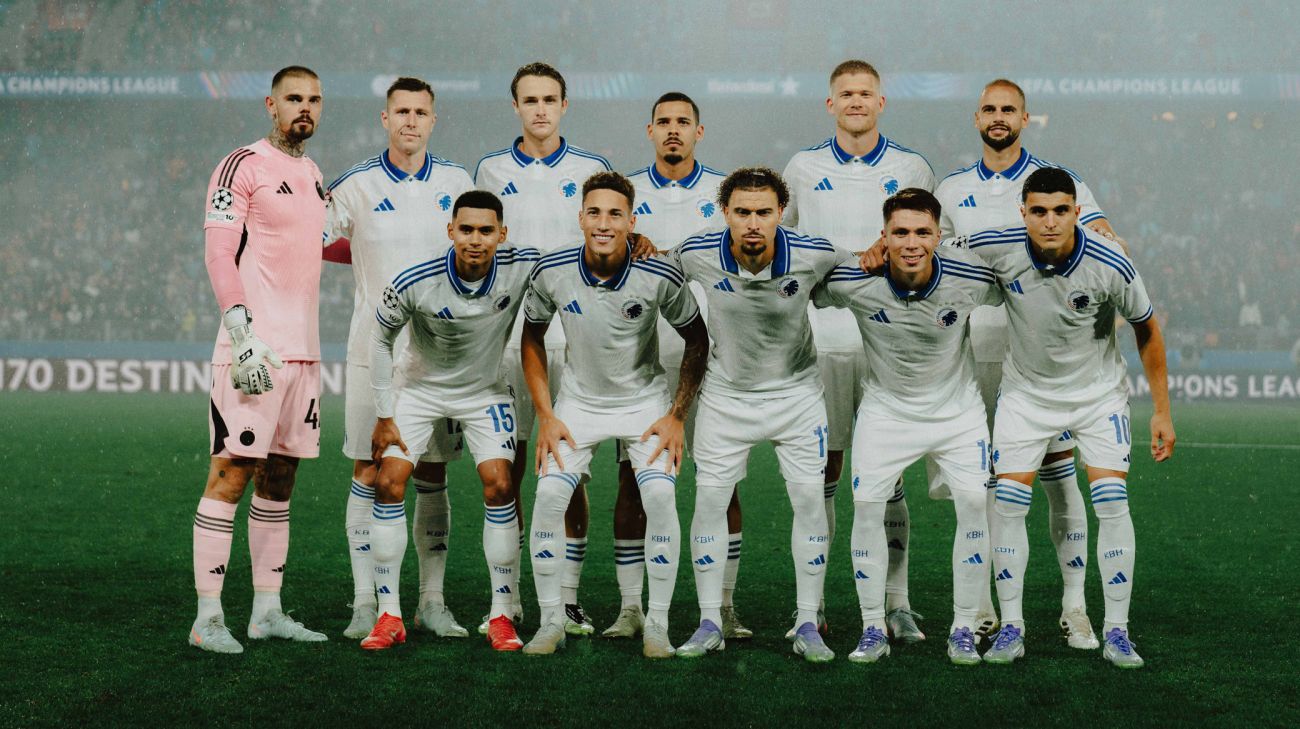 Holdfoto før FC Basel-F.C. København