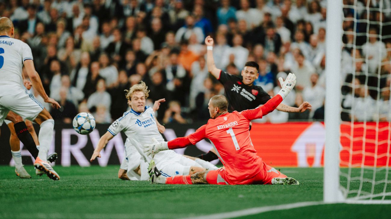 Leverkusens udligning til 2-2