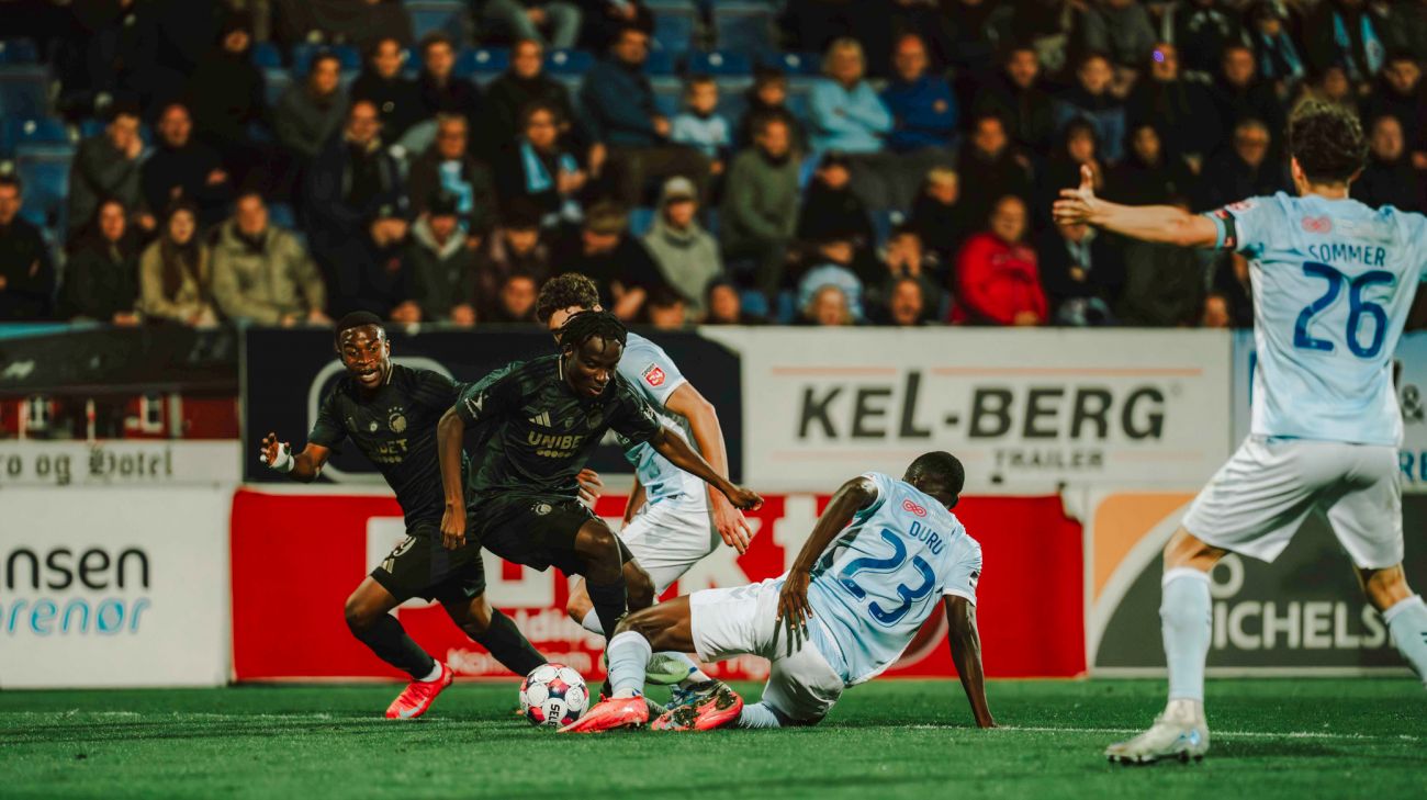 Youssoufa Moukoko og Yoram Zague