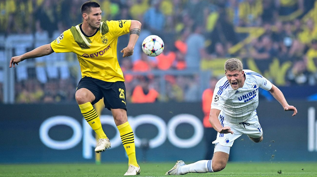 Nicklas Süle og Andreas Cornelius Nicklas Süle og Andreas Cornelius