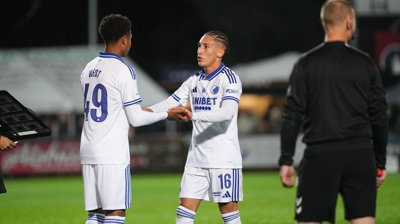 Liam West afløser Robert Silva og får F.C. København-debut
