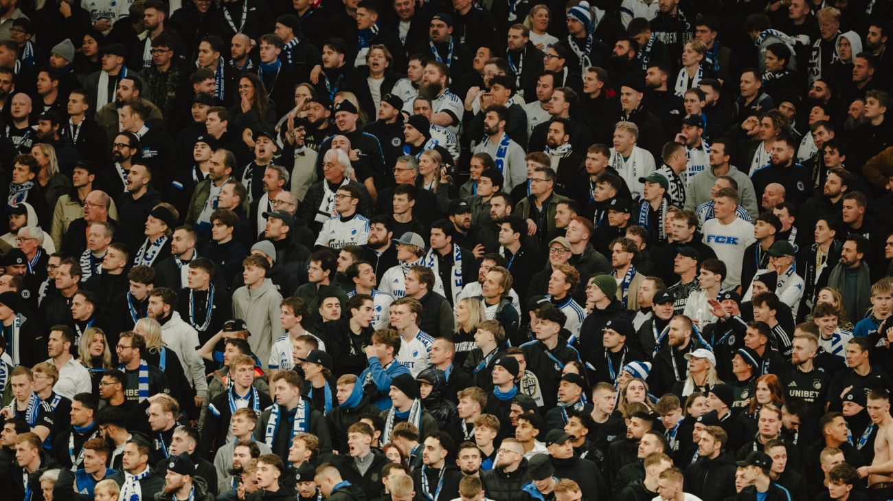 FCK-fans på Tottenham Hotspur Stadium