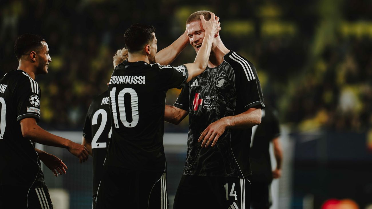 Mohamed Elyounoussi og Andreas Cornelius