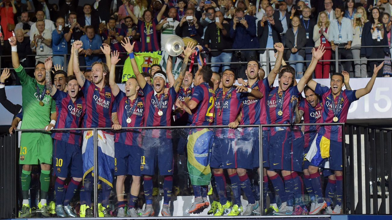 FC Barcelona - Champions League-vindere 2014/15