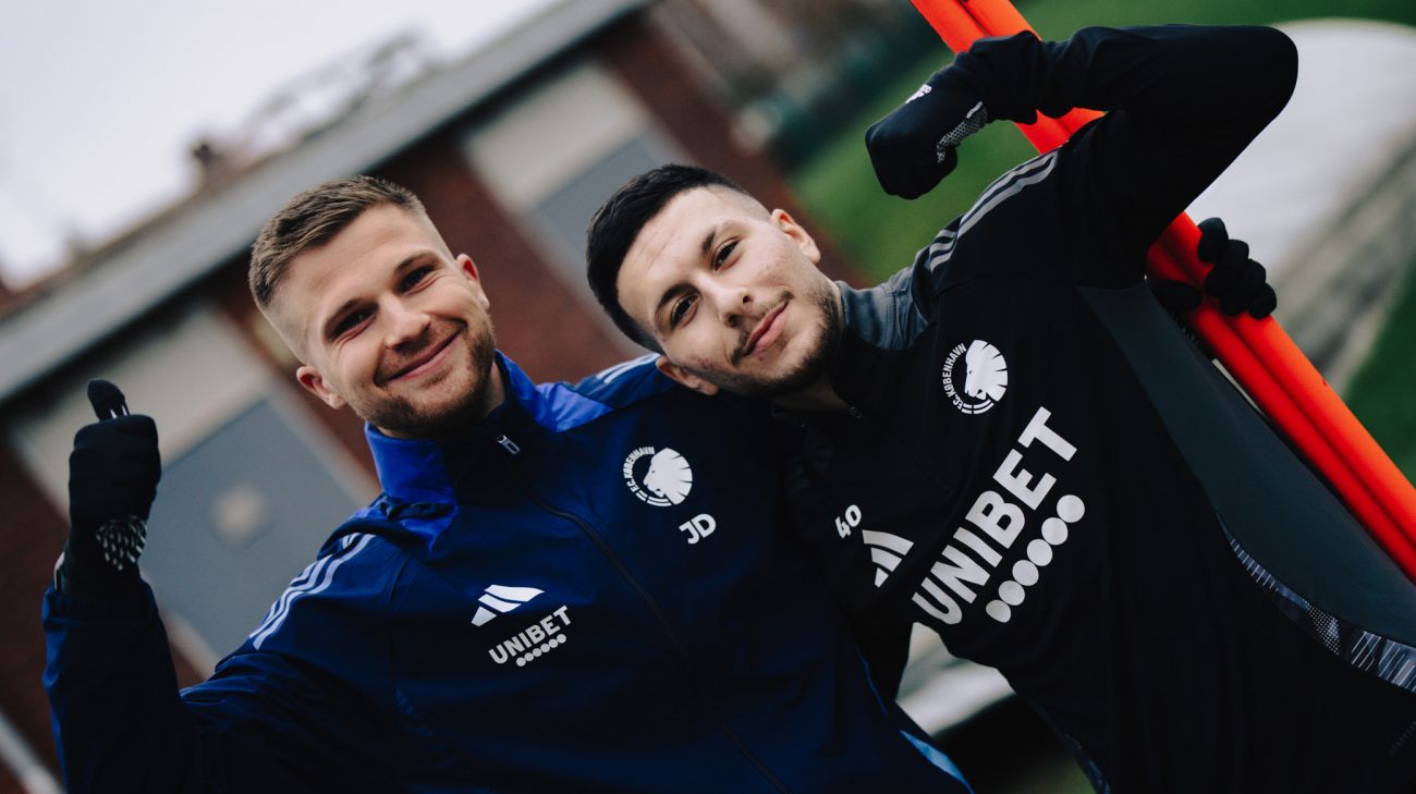 Fysioterapeut Jacob Diaz og Roony Bardghji