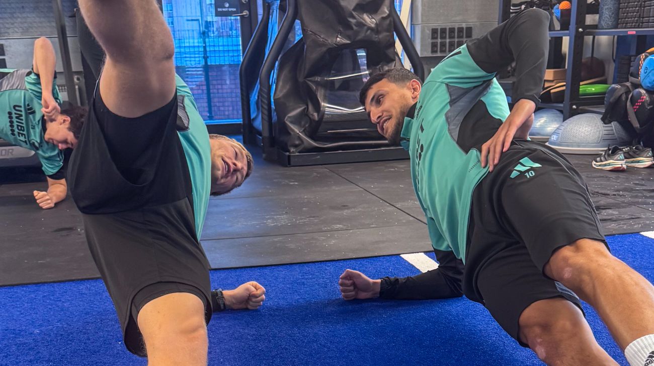 Birger Meling og Mohamed Elyounoussi