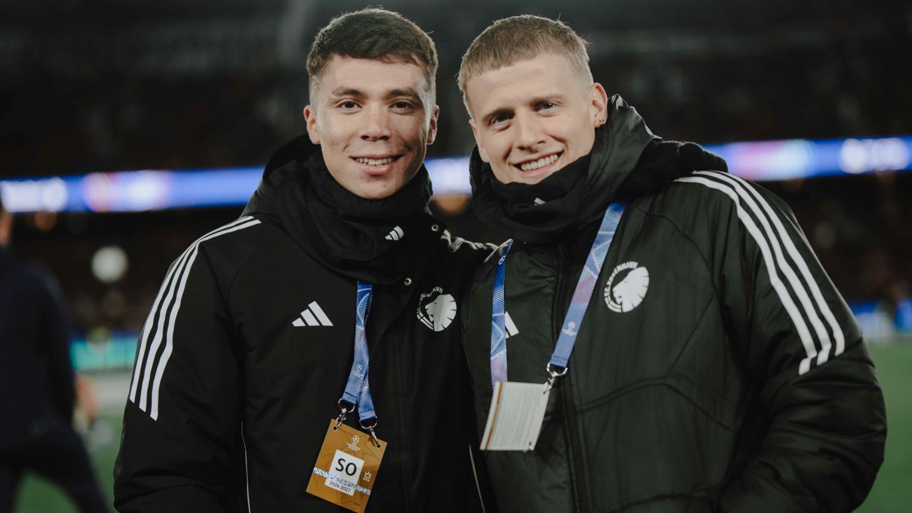 Rodrigo Huescas og Maguns Mattsson