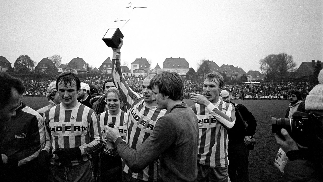 KB fejrer det danske mesterskab i 1980