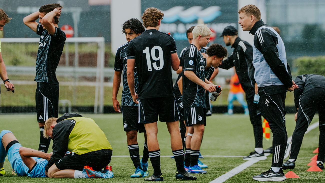 U17-cheftræner Emil Fredslund